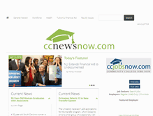 Tablet Screenshot of ccnewsnow.com